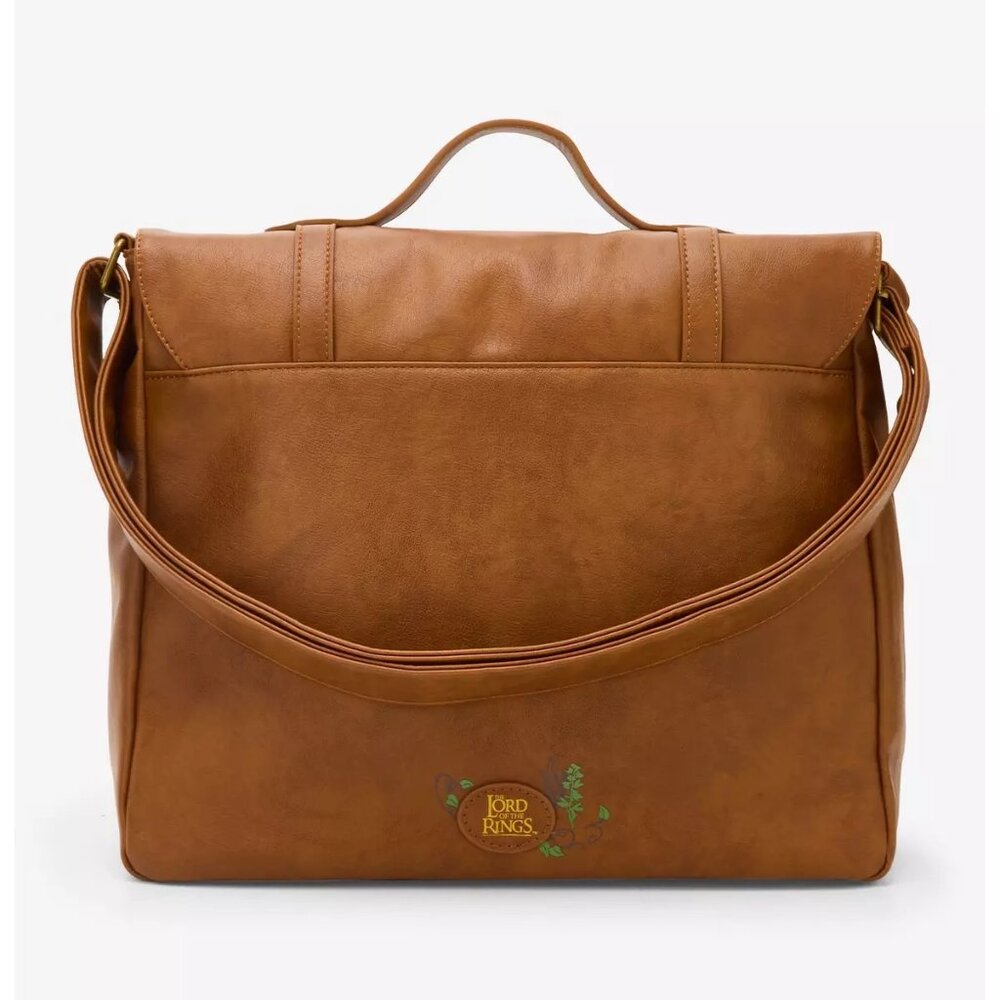 Her Universe The Lord Of The Rings One Ring Leaves Messenger Bag and Wallet NWT - Picture 3 of 11